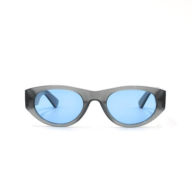 349 Originals Clear Grey Frame with Blue Lenses