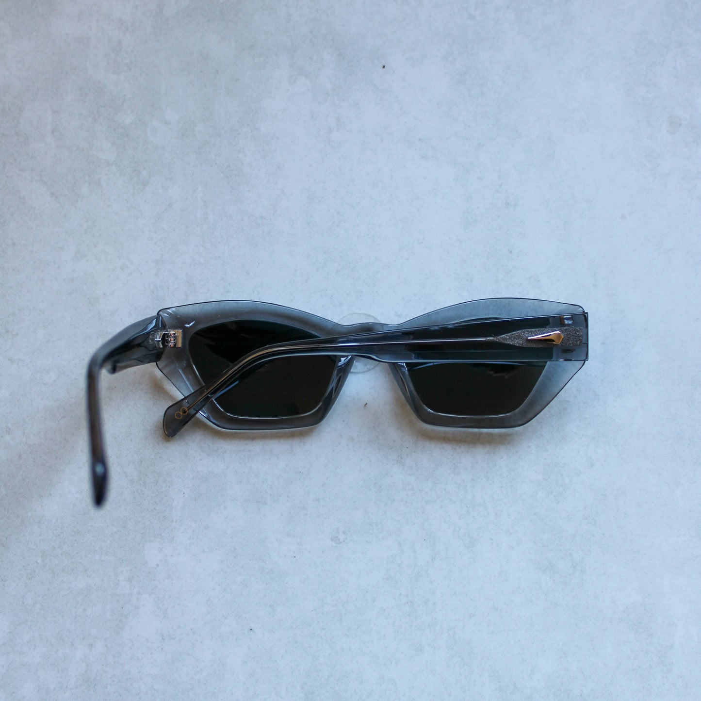1/1 Clear Grey Frame with Dark Grey Lenses