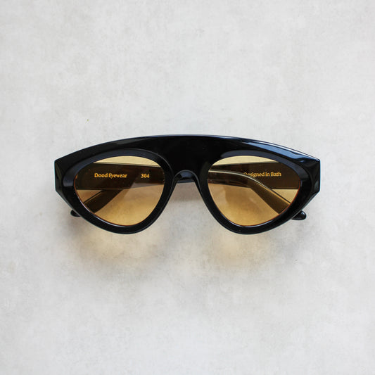 304 Black Frame with Yellow Lenses