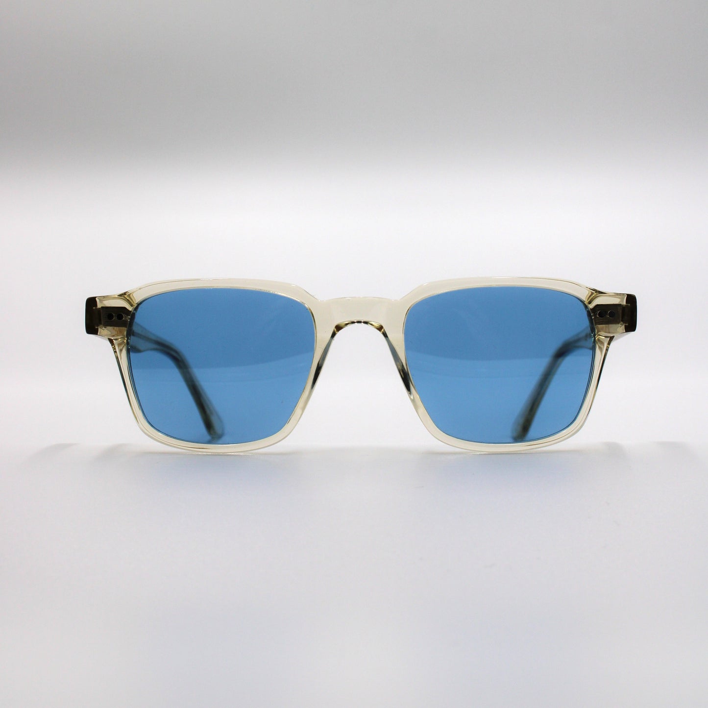 165 Originals Clear Frame with Blue Lenses