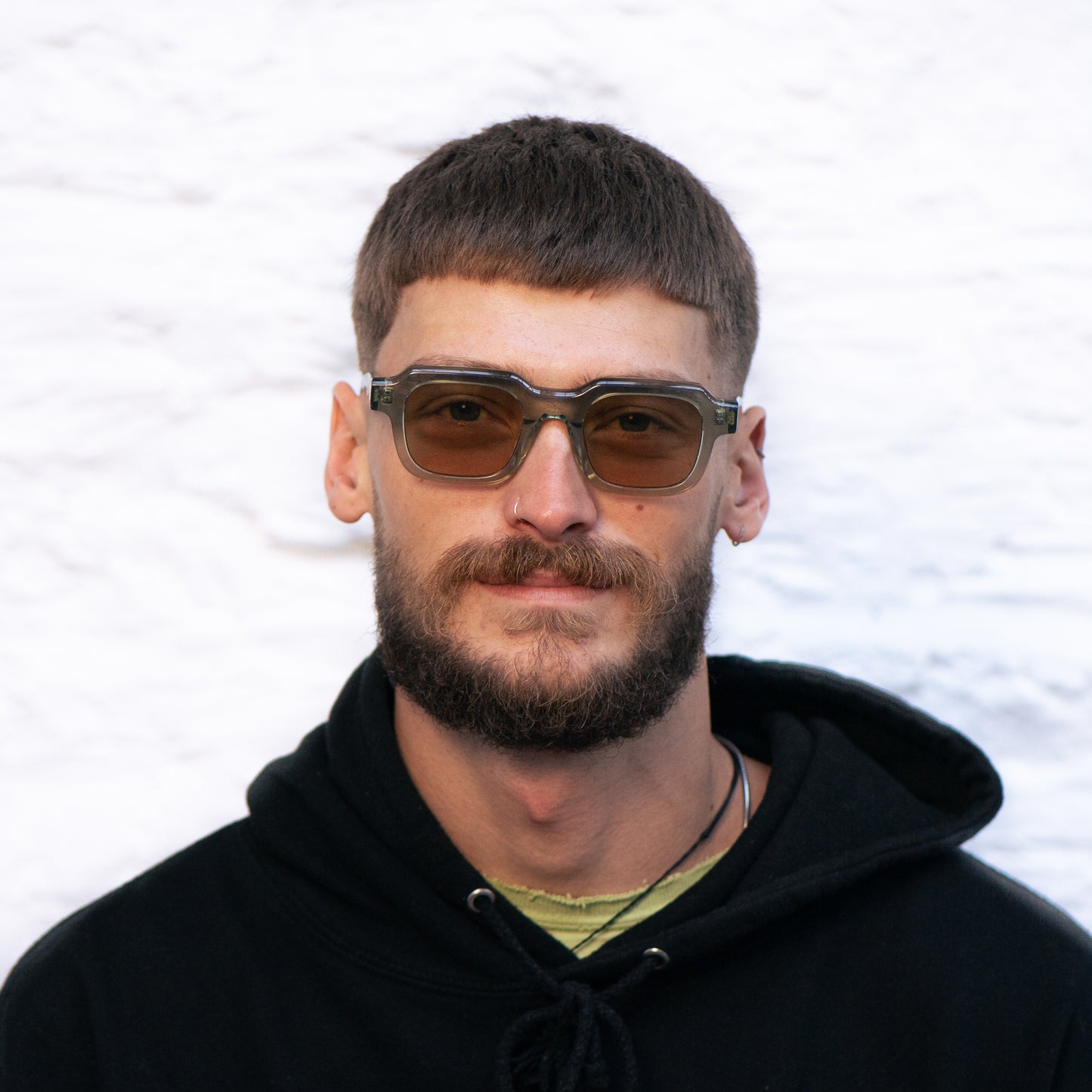 903 Clear Green Frame with Green Lenses