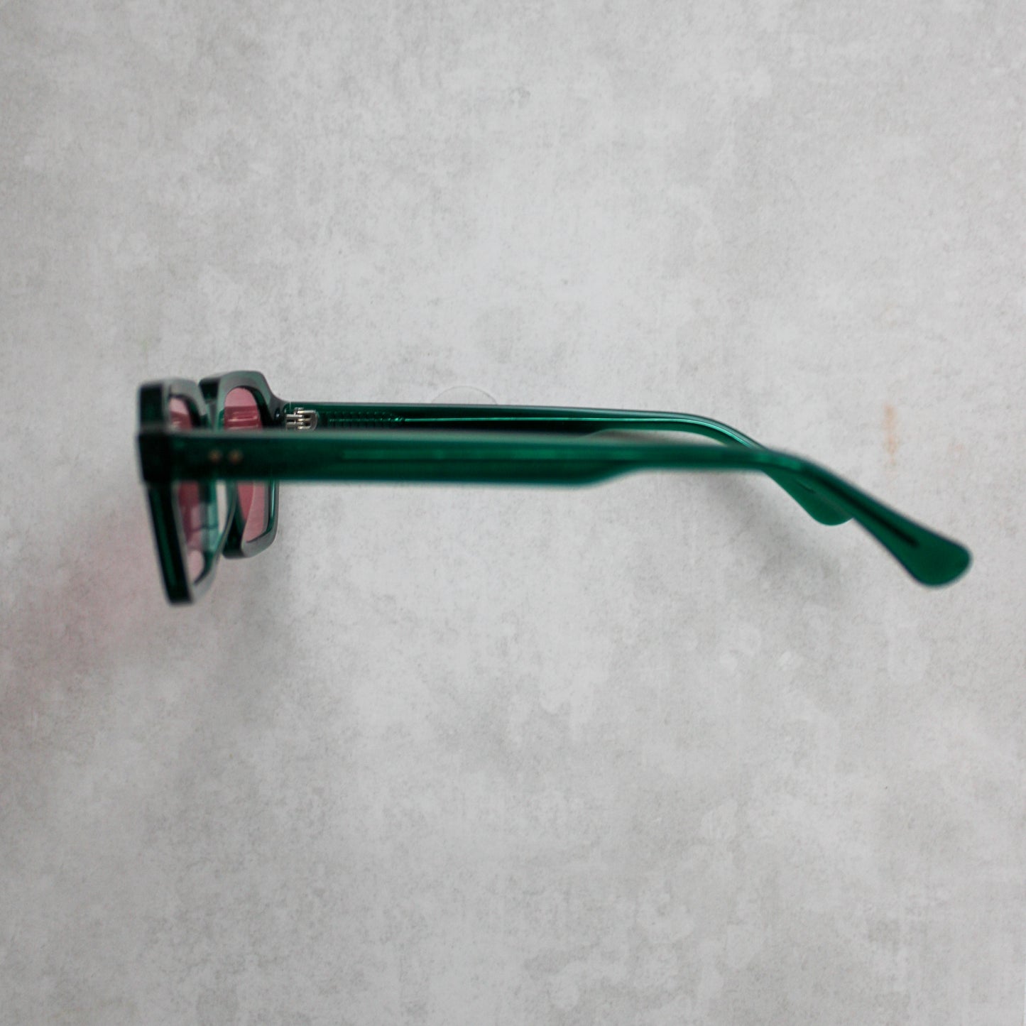 946 Clear Green Frame with Pink Lenses