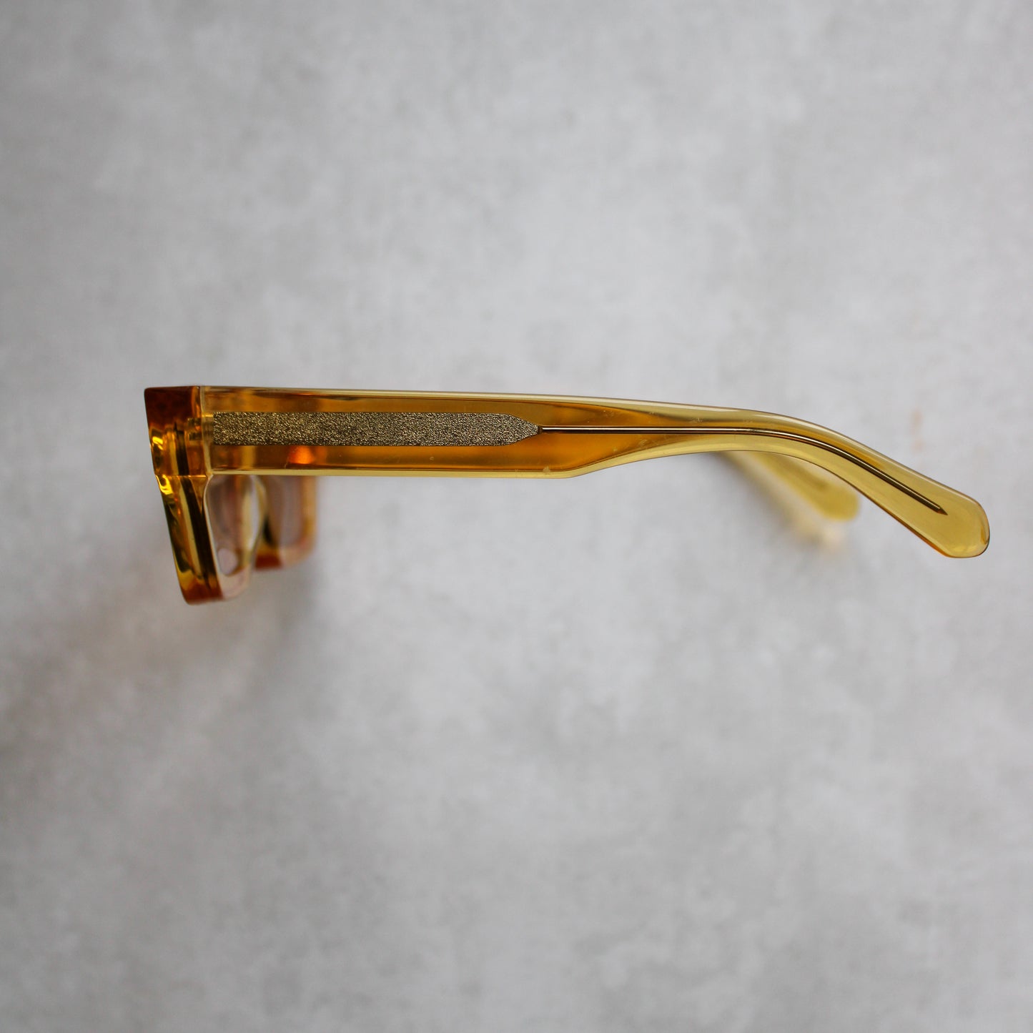 102 Yellow Frame with Golden Lenses