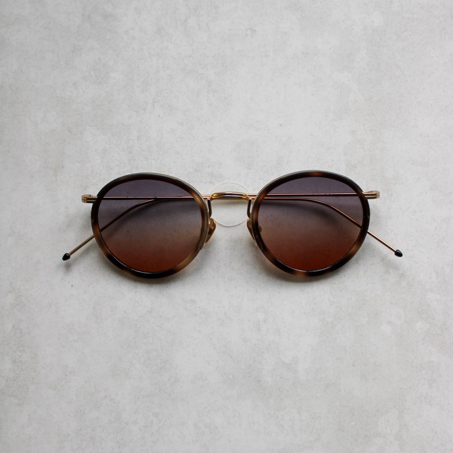 117 Metal & Tortoiseshell Frame with Gradient Lenses