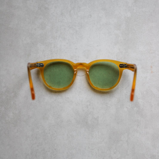 137 Yellow Frame with Light Green Lenses