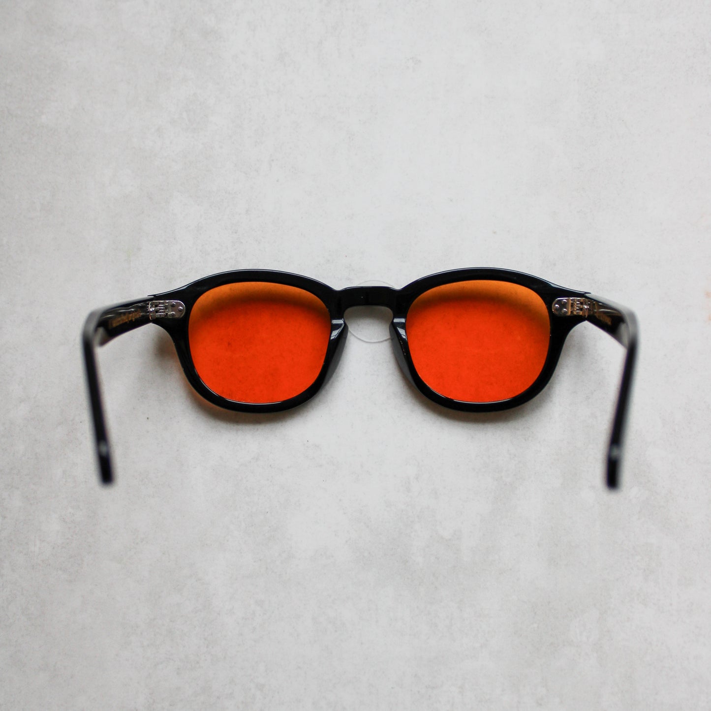 105 Black Frame with Orange Lenses