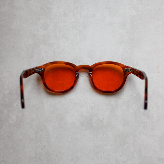 105 Light Tortoiseshell Frame with Orange Lenses