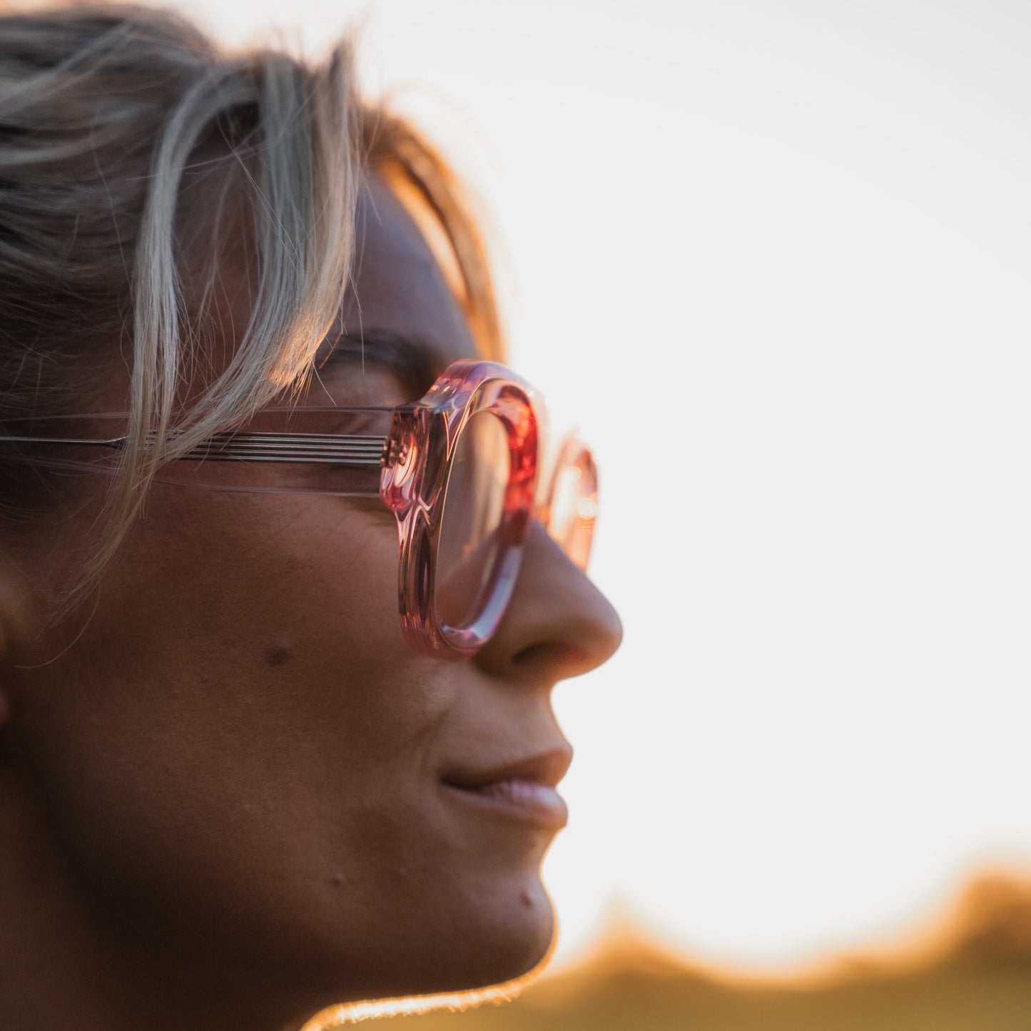 514 Pink Frame with Pink Lenses