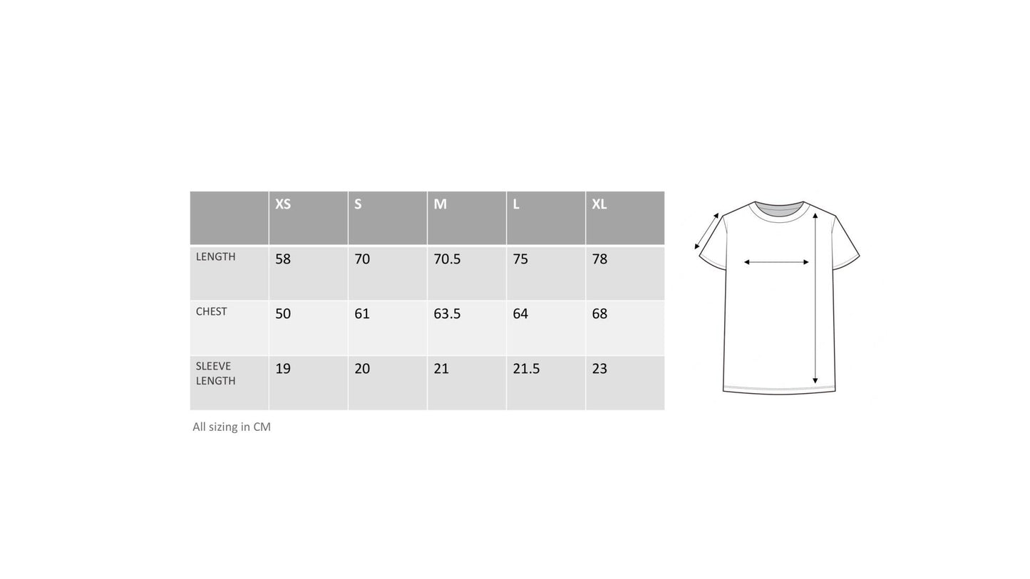 Signature T-Shirt Off White with Peach Print