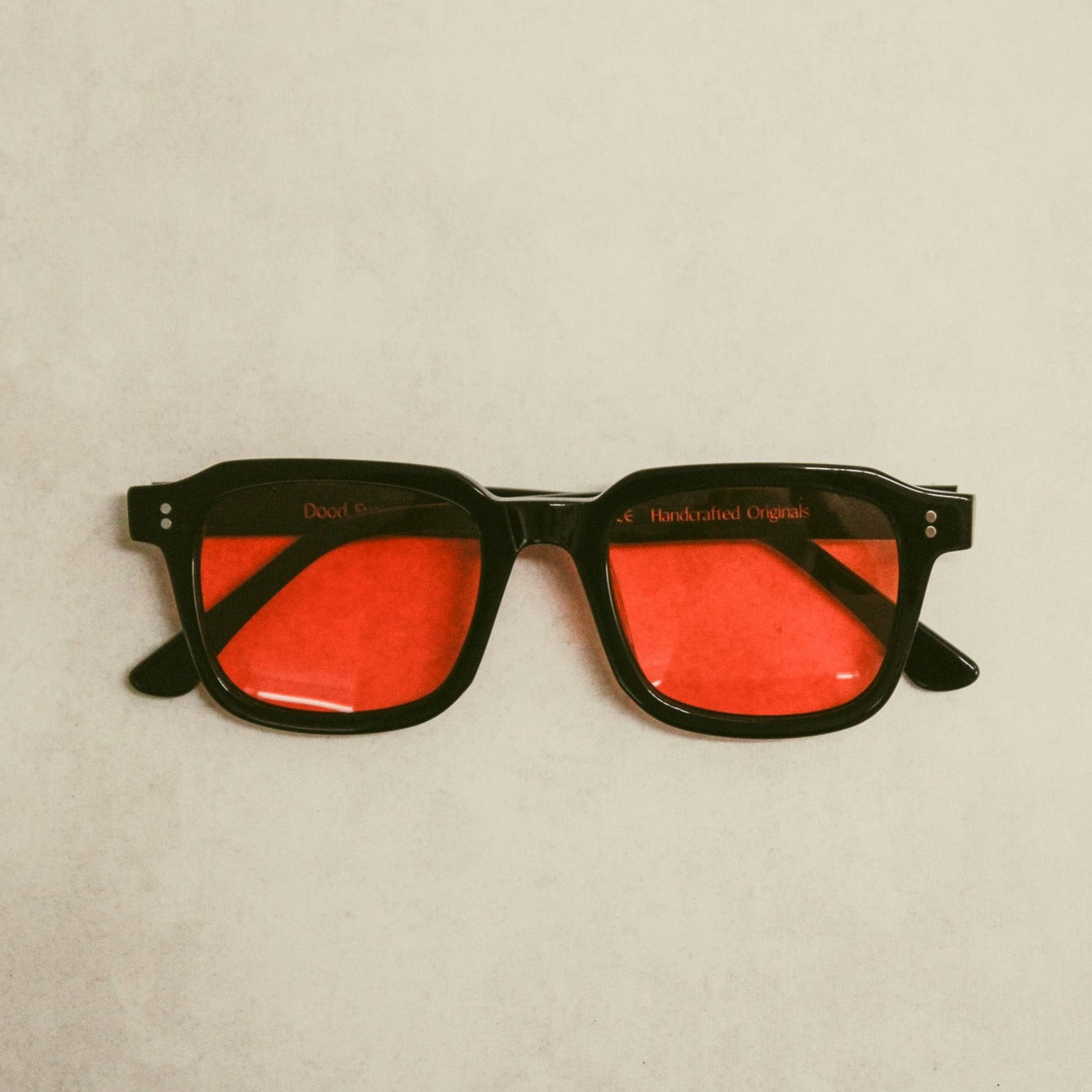 160 Black Frame with Orange Lenses