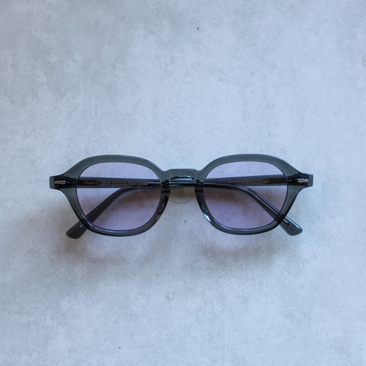 1/1 Clear Grey Frame with Purple Lenses