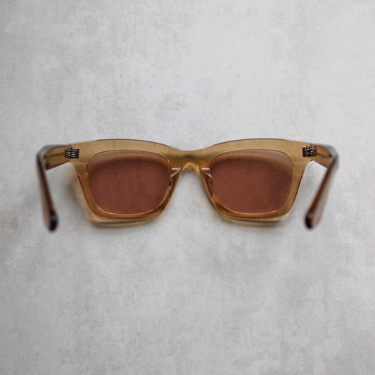 918 Clear Brown Frame with Light Brown Lenses