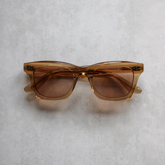 918 Clear Brown Frame with Light Brown Lenses