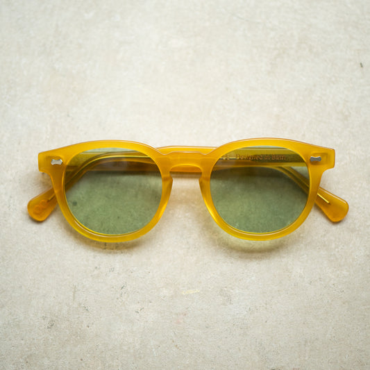 137 Yellow Frame with Light Green Lenses