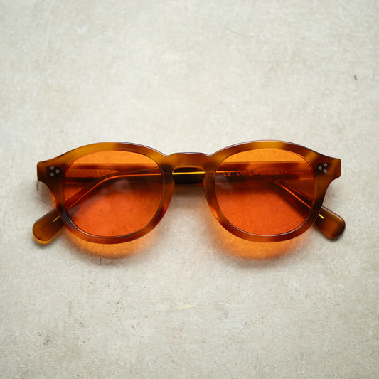 105 Light Tortoiseshell Frame with Orange Lenses