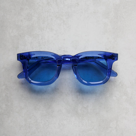 925 Clear Blue Frame with Electric Blue Lenses