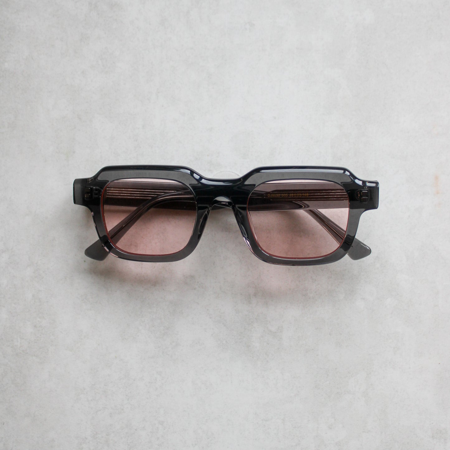 903 Clear Grey Frame with Rose Pink Lenses