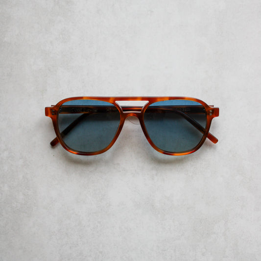 145 Light Tortoiseshell Frame with Blue Gradient Lenses