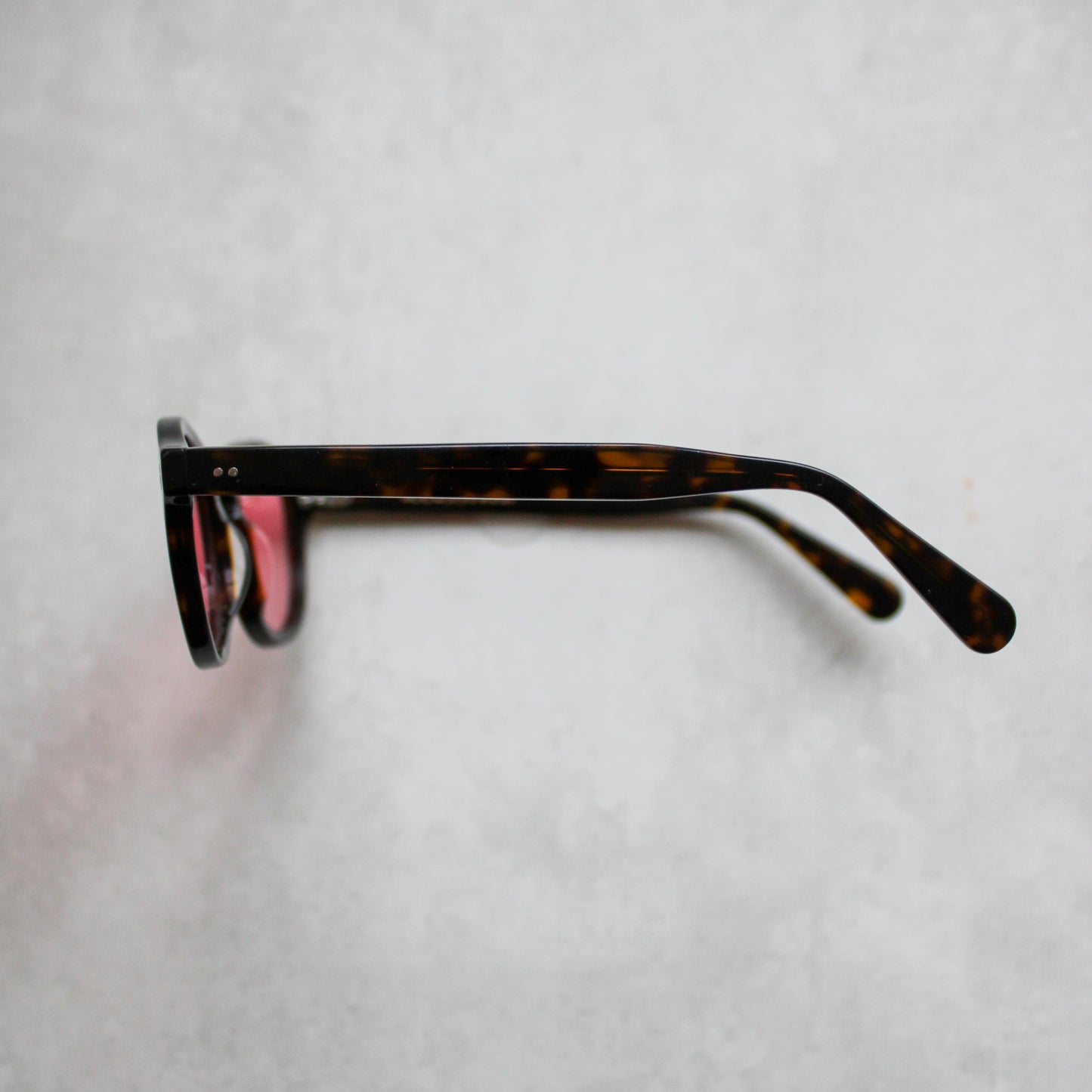 105 Brown Tortoiseshell Frame with Pink Lenses