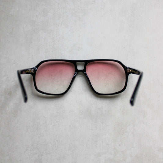 906 Black Frame with Gradient Pink Lenses
