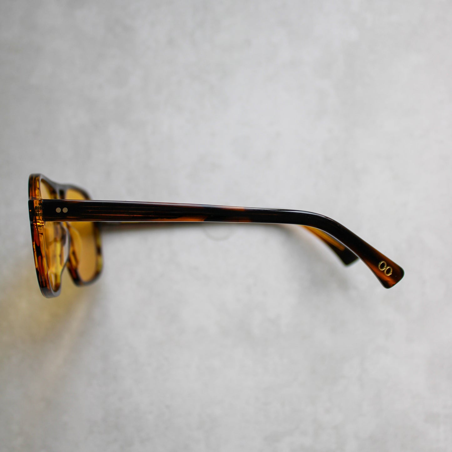 906 Brown Tortoiseshell Frame with Yellow Lenses