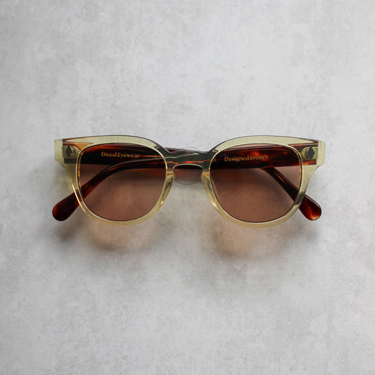936 Clear & Tortoiseshell Frame With Light Brown Lenses