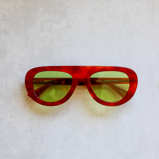 481 Light Tortoiseshell Frame with Light Green Lenses
