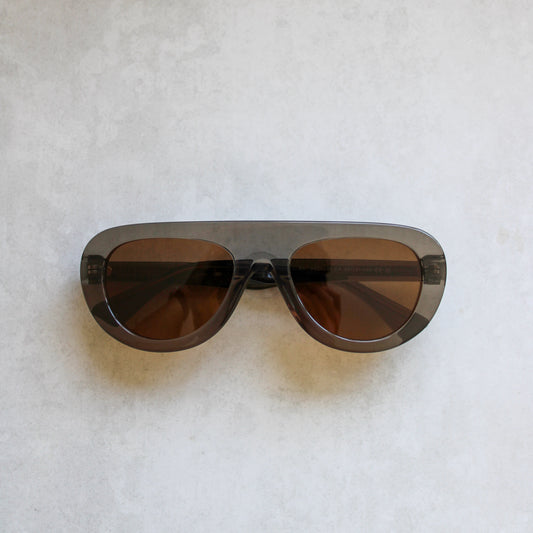481 Clear Brown Frame with Brown Lenses