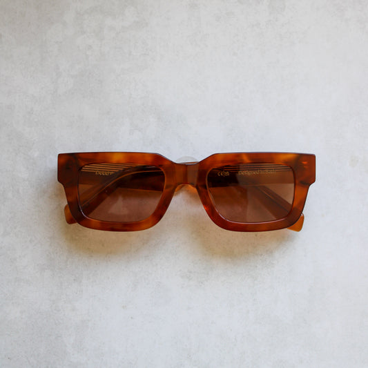 302 Light Brown Tortoiseshell Frame with Light Brown Lenses