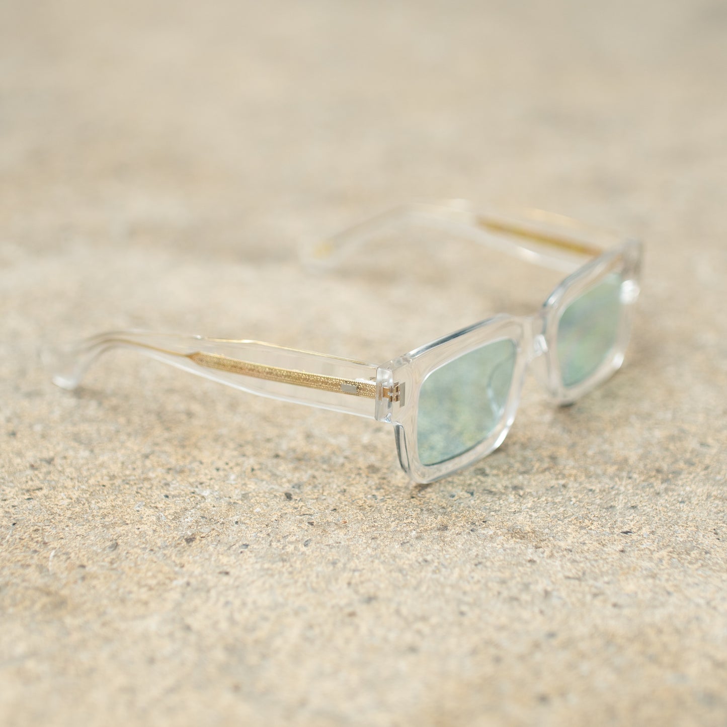 108 Originals Clear Frame with Light Blue Lenses