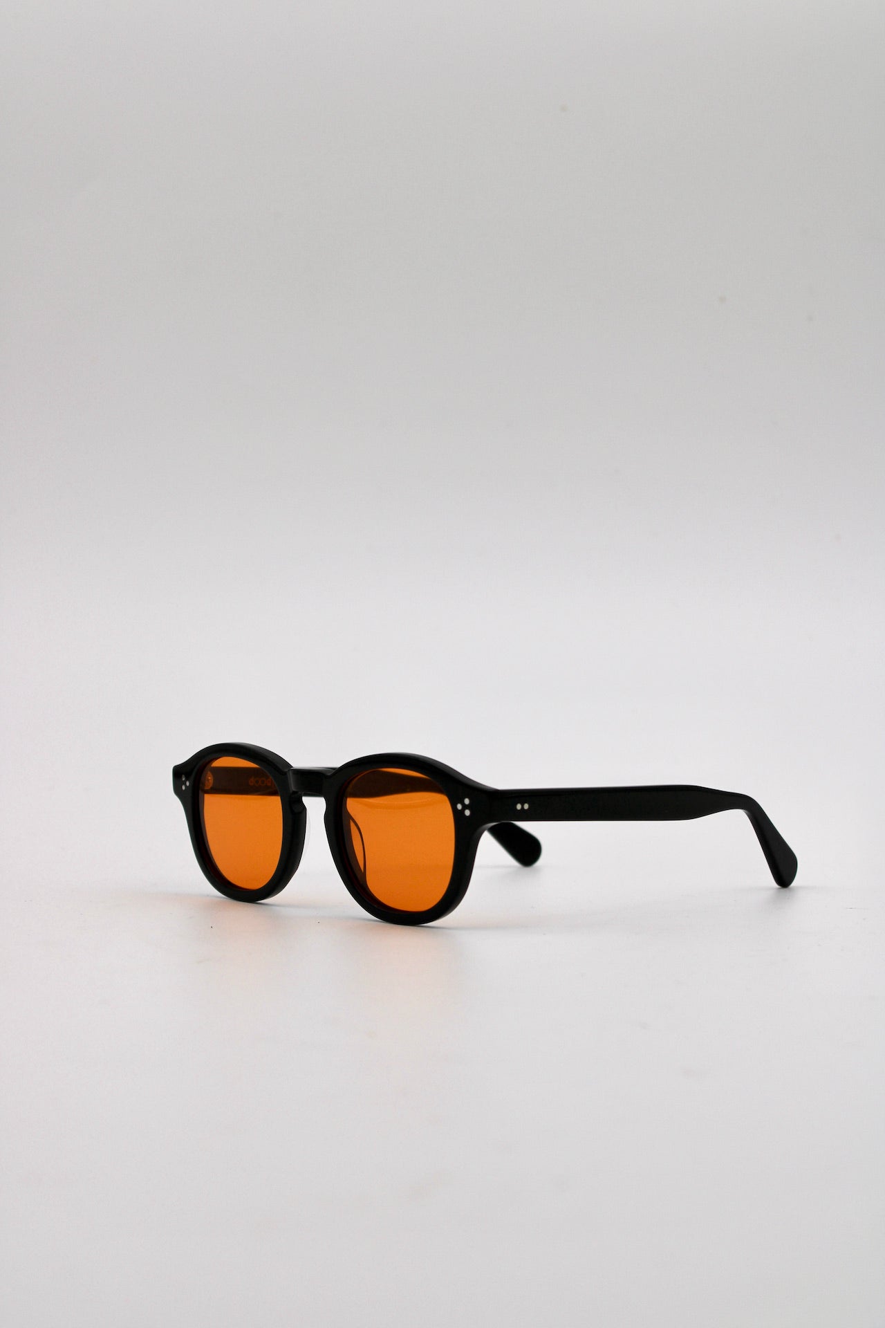 105 Originals Bold Black Frame with Unique Orange Lenses