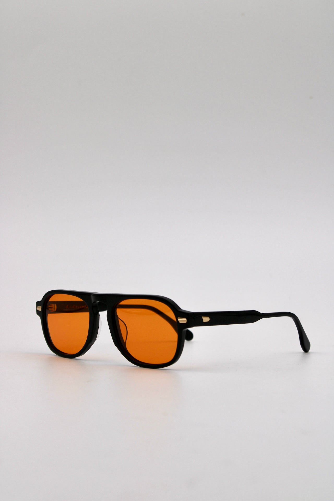 346 Originals Black Frame with Unique Orange Lenses