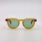 137 Originals Natural Honeycomb Frame with Candy Apple Green Lenses