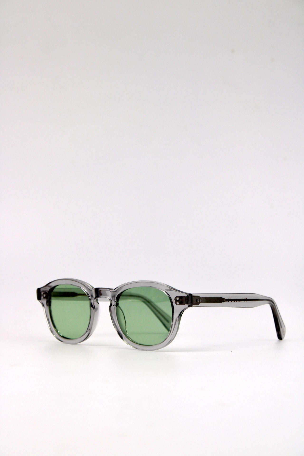 105 Originals Clear Frame with Candy Apple Green Lenses